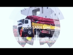 Tryb 2020 Pompa do betonu 56 m Używane pompy wysięgnikowe 6 sekcji SYM5449THB560C-8A