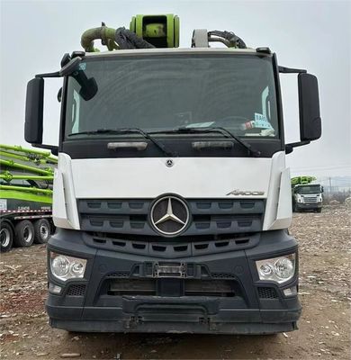 2021 Zoomlion 62M Used Concrete Pump Truck with BENZ chassis