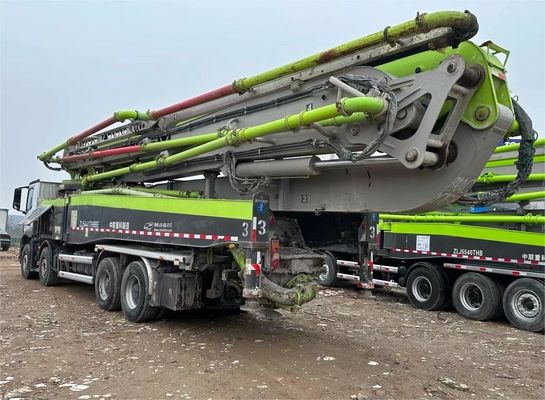 2021 Zoomlion 62M Used Concrete Pump Truck with BENZ chassis