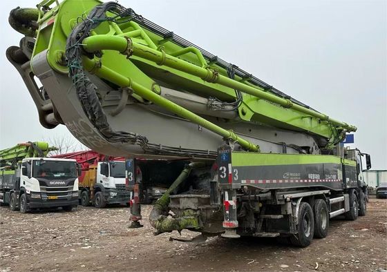 2021 Zoomlion 62M Used Concrete Pump Truck with BENZ chassis