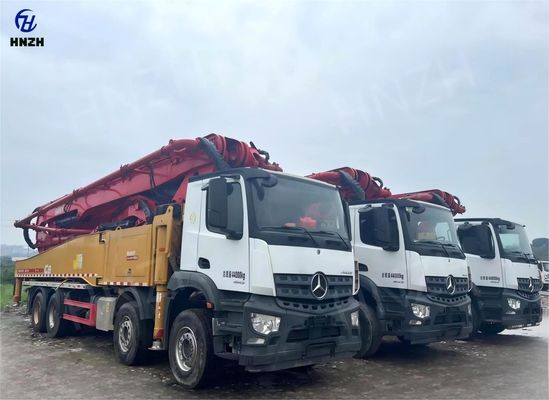 SANY Hydraulic  Concrete Pump Truck 56m On BENZ Chassis 4143 Manufactured in 2020